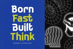 Hector Raxion - Futuristic Sporty Font Product Image 2