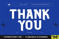 Hector Raxion - Futuristic Sporty Font Product Image 20