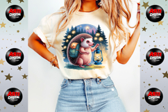Cute Hedgehog Watercolor Bundle Product Image 6