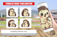 Tumbler Hedgehog Mother&#039;s Day Product Image 1