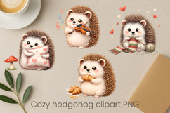 Cozy animal clipart | Character animal sublimation bundle Product Image 2