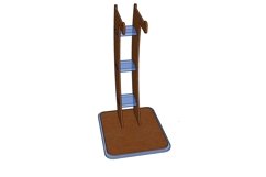 Hedphone Holder-laser cut file Product Image 3