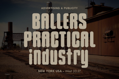 Heiano Saigou Modern Retro Display Sans Serif Font Product Image 5