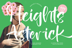 Heights Asterick - Modern Handwritten Font Product Image 1