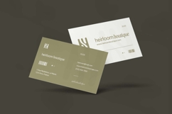 Heirloom Fashion Store - Business Card Product Image 1