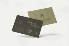 Heirloom Fashion Boutique - Business Card Product Image 3