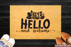 Hello and welcome SVG Product Image 1