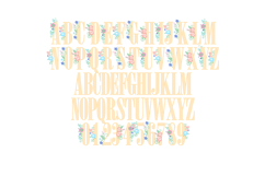 Hello Botanicals Color Font Product Image 3