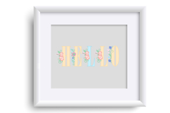 Hello Botanicals Color Font Product Image 6