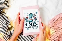 Hello Cold Days Sublimation | Winter Print Product Image 3