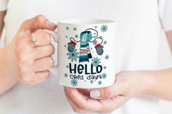 Hello Cold Days Sublimation | Winter Print Product Image 2