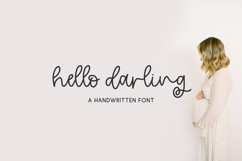 Hello Darling Script Product Image 1