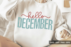 Hello December - Christmas Design Product Image 1