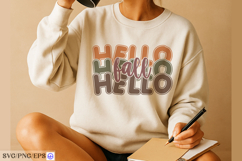 Fall Vibes Halloween SVG PNG Design Product Image 4