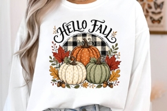 Autumn Halloween Thanksgiving PNG Sublimation Design Set Product Image 7