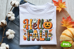 Hello Fall PNG | Fall Sublimation | Fall PNG | Autumn PNG Product Image 2