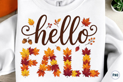 Hello Fall PNG Product Image 1