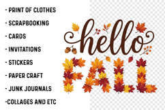 Hello Fall PNG Product Image 3