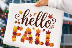 Hello Fall PNG Product Image 4