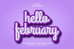 9 Valentines day text effect for illustration Product Image 8