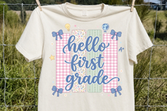 Hello First Grade, Back to School PNG Product Image 2