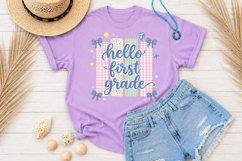 Hello First Grade, Back to School PNG Product Image 4