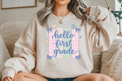 Hello First Grade, Back to School PNG Product Image 5