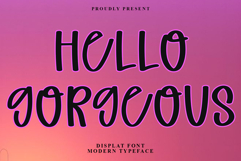 Hello Gorgeous Product Image 1