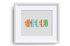 Hello Guadalajara Color Font Product Image 6