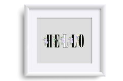 Hello Husband Color Font Product Image 7