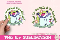 Hello I'm Mentally At The Bookstore PNG, Book lover png Product Image 4