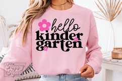 Hello Kindergarten SVG PNG - Back To School - Hello Kinder Product Image 5