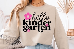 Hello Kindergarten SVG PNG - Back To School - Hello Kinder Product Image 4