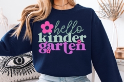 Hello Kindergarten SVG PNG - Back To School - Hello Kinder Product Image 6