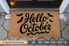 Halloween Doormat SVG Bundle | Halloween Doormat Cut Files Product Image 14