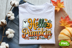 Hello Pumpkin PNG | Fall Sublimation | Fall PNG | Autumn PNG Product Image 2