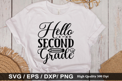 Back to School SVG Design - Back to School T-shirt Design Product Image 4