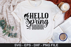 Spring Quotes SVG Bundle - Spring T-Shirt Design Product Image 12