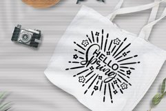 Hello Spring Cutting file SVG DXF FCM Product Image 2