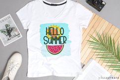 Hello Summer Sublimation PNG | Summer Sublimation Product Image 1