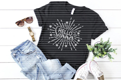 Hello Summer cutting file SVG DXF Product Image 3