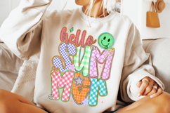 Hello Summer PNG, Preppy Summer PNG, Summer Vibes, Beach PNG Product Image 2