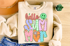Hello Summer PNG, Preppy Summer PNG, Summer Vibes, Beach PNG Product Image 3