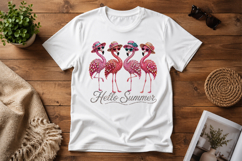 Hello Summer Flamingo Rhinestone Product Image 4