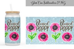 Summer Can Glass Sublimation Design| 16 oz Libbey Glass Can Product Image 7