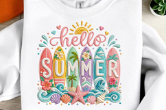 Hello Summer PNG Design Product Image 1