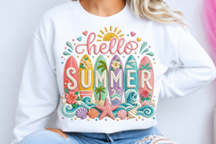 Hello Summer PNG Design Product Image 2