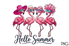 Hello Summer PNG T-Shirt PNG Product Image 1