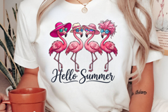 Hello Summer PNG T-Shirt PNG Product Image 3