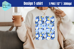 Lemons Summer Brush Stroke Sublimation Product Image 1